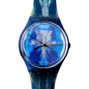 Vintage Swatch watch "Test" GZ118 Limited Artist Collection In original box